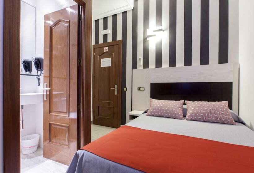 Habitación Estándar Individual, Hostal Castilla I Atocha