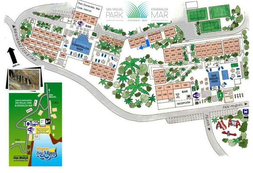 Студия Стандарт, Apartamentos San Miguel Park & Esmeralda Mar