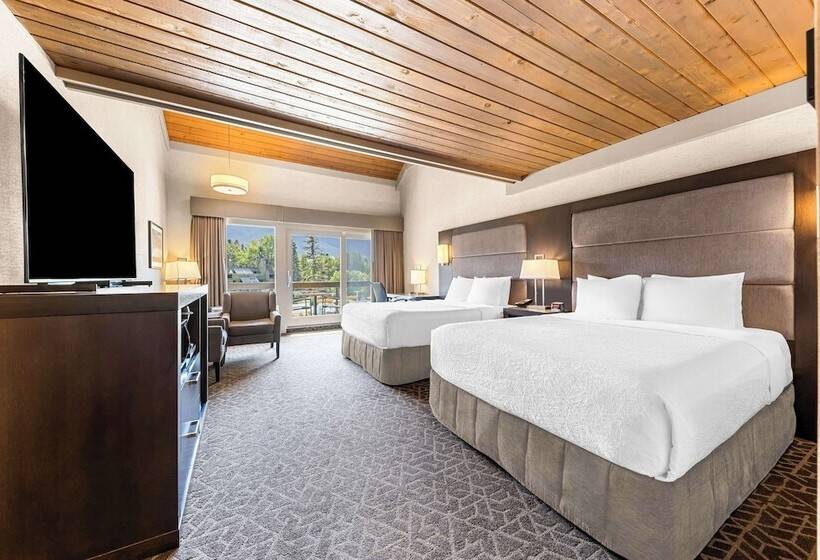 ２ダブルベッドのスタンダードルーム, Best Western Plus Banff International Lodge