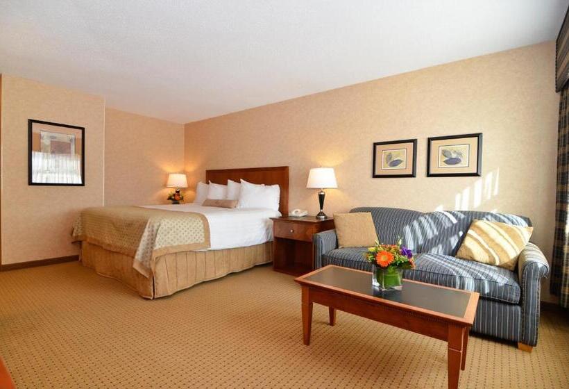 带大床的行政房间, Best Western Plus Langley Inn