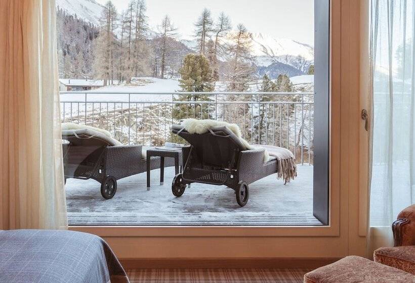 Пентхаус Люкс, Carlton Hotel St Moritz   The Leading Hotels Of The World
