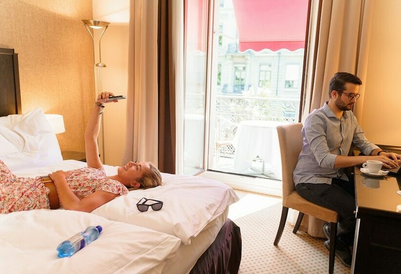 اتاق استاندارد با چشم‌انداز شهر, St. Gotthard