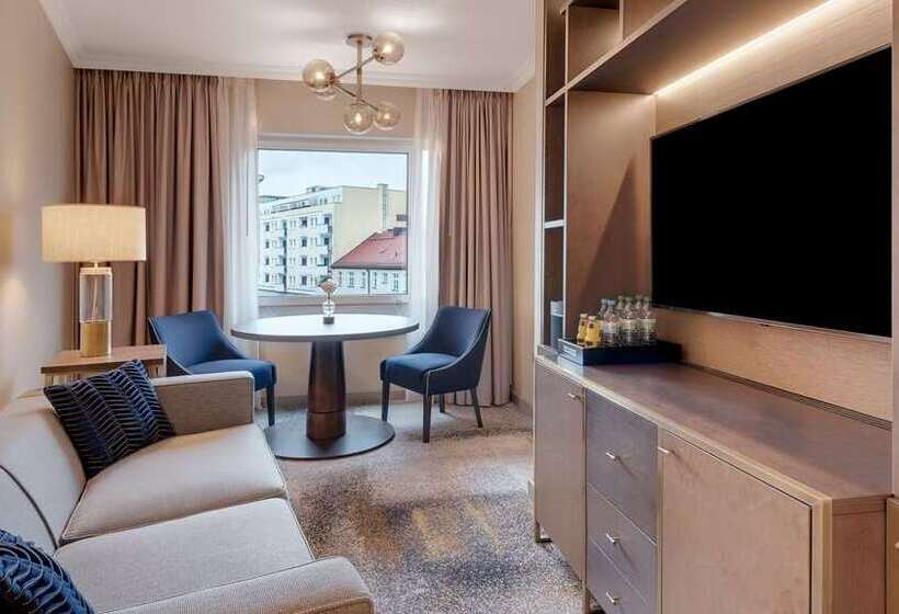 이그제큐티브 룸 킹사이즈 침대, Hilton Munich City