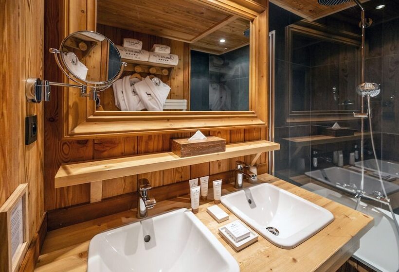 Классический Номер, Hôtel Au Chamois D Or By Les Etincelles