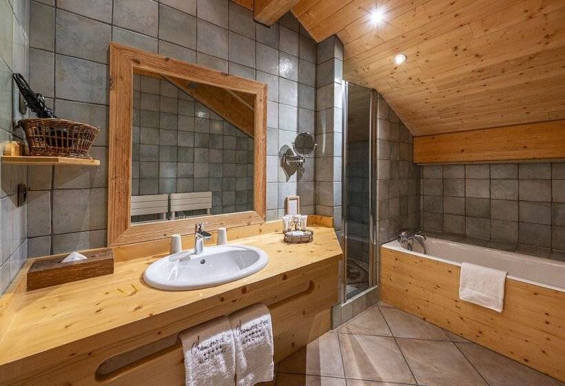 Люкс, Hôtel Au Chamois D Or By Les Etincelles