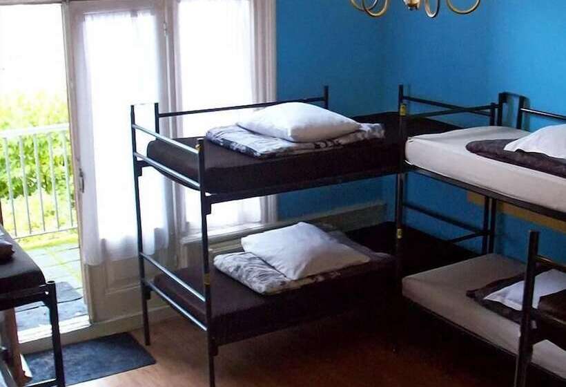공용 욕실 구비 공동 객실 내의 침대, Amsterdam Hostel Annemarie