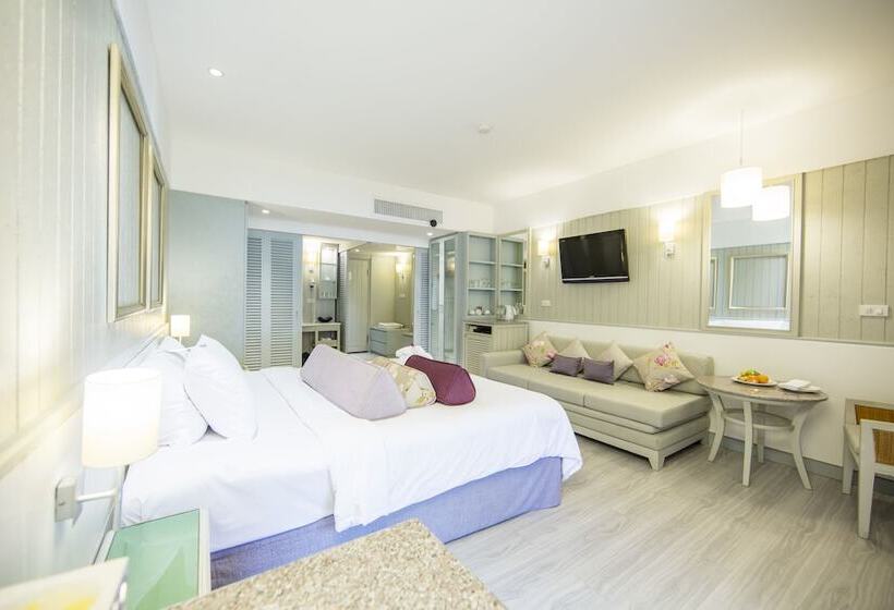 풀장 전망 디럭스 룸, Katathani Phuket Beach Resort   Sha Extra Plus