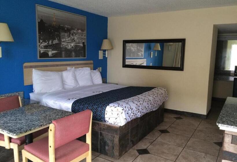 キングサイズベッドのスイートルーム, Americas Best Value Inn Beaumont