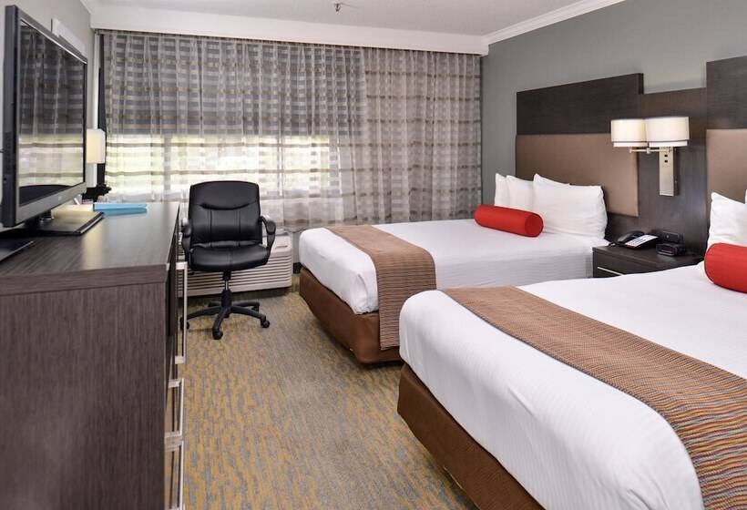 Habitació Estàndard 2 Llits Matrimoni, Best Western At Ohare
