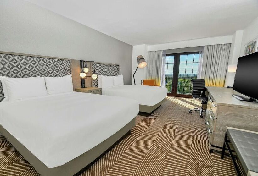 ２ダブルベッドのスタンダードルーム, Doubletree By Hilton Austin