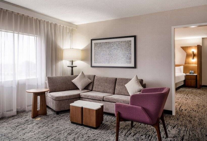 Studio Standard Łóżko Małżeńskie, Hilton Dallas Lincoln Centre