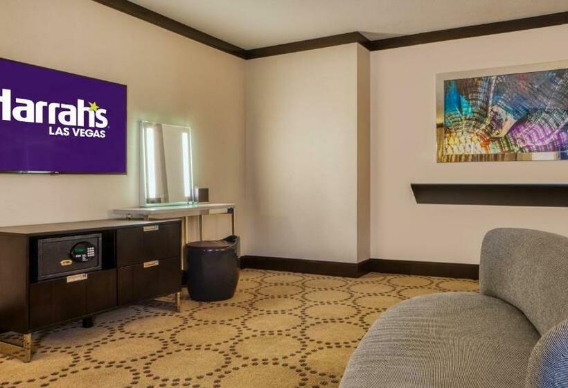 带大床的标准工作室, Harrah's Hotel and Casino Las Vegas