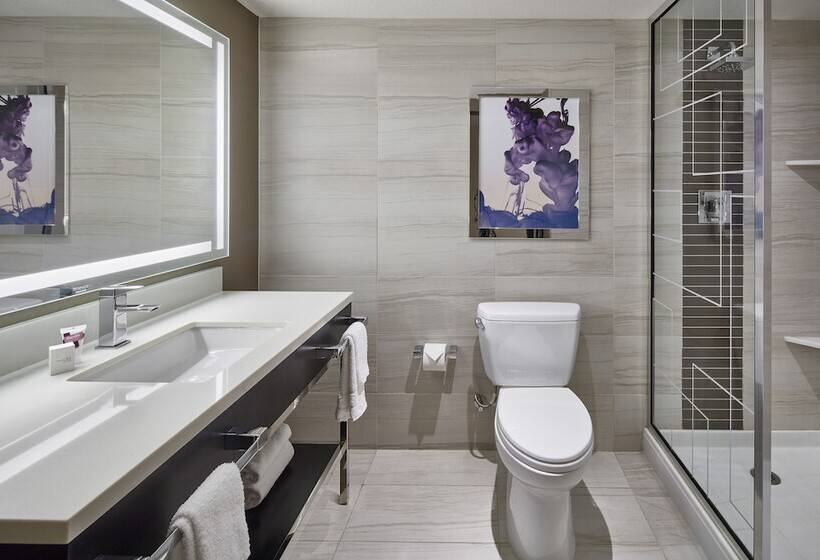 اتاق دلوکس با تخت کینگ و چشم‌انداز, Harrah's Hotel and Casino Las Vegas
