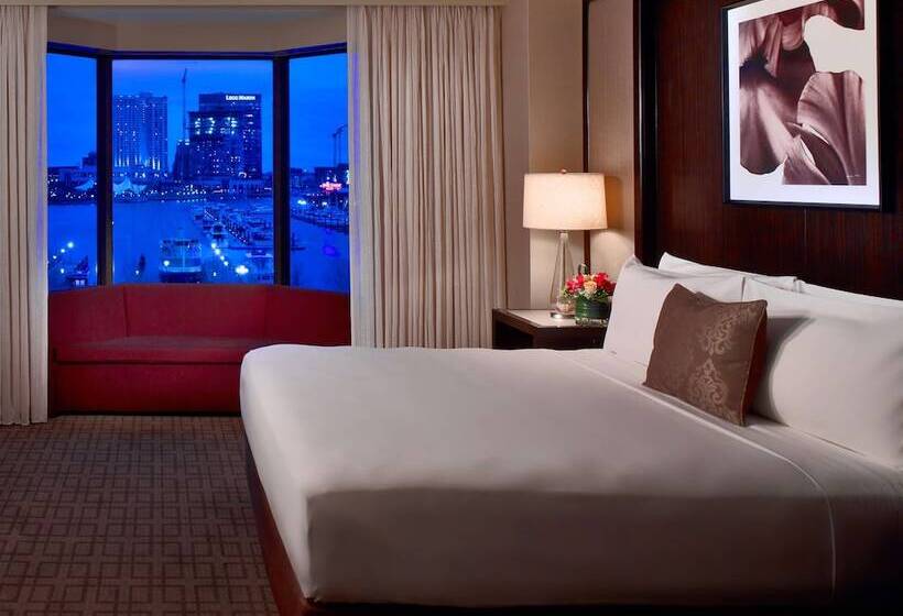 身障者適用ダブルベッド付きスタンダードルーム, The Royal Sonesta Harbor Court Baltimore