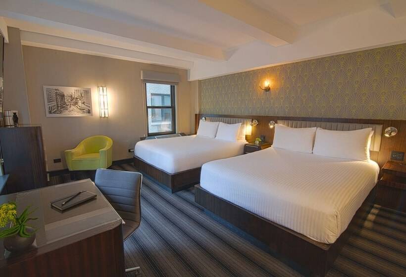 스탠다드 룸 더블 침대 2개, Edison Times Square