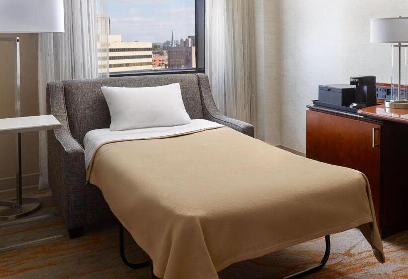 Chambre Standard Lit King Size, Chattanooga Marriott Downtown