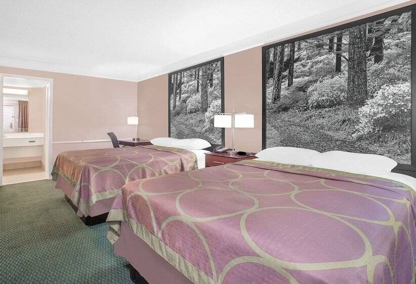 חדר סטנדרט שתי מיטות זוגיות, Super 8 By Wyndham Austell/six Flags