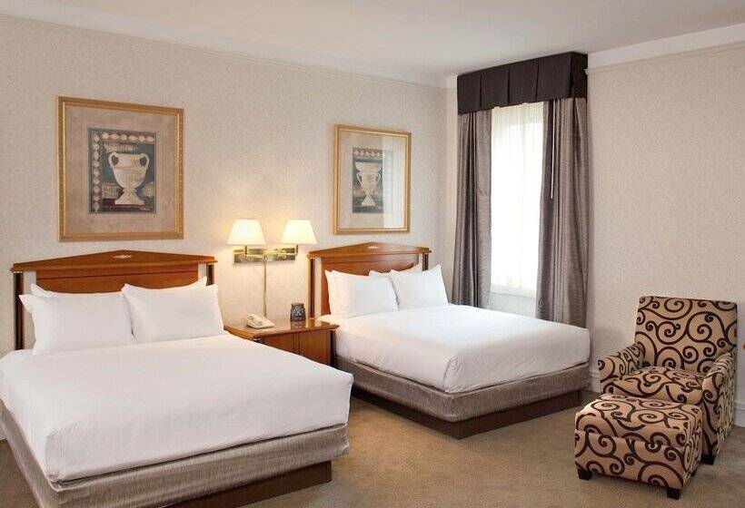 Номер Стандарт 2 Двуспальные Кровати, Hilton Cincinnati Netherland Plaza