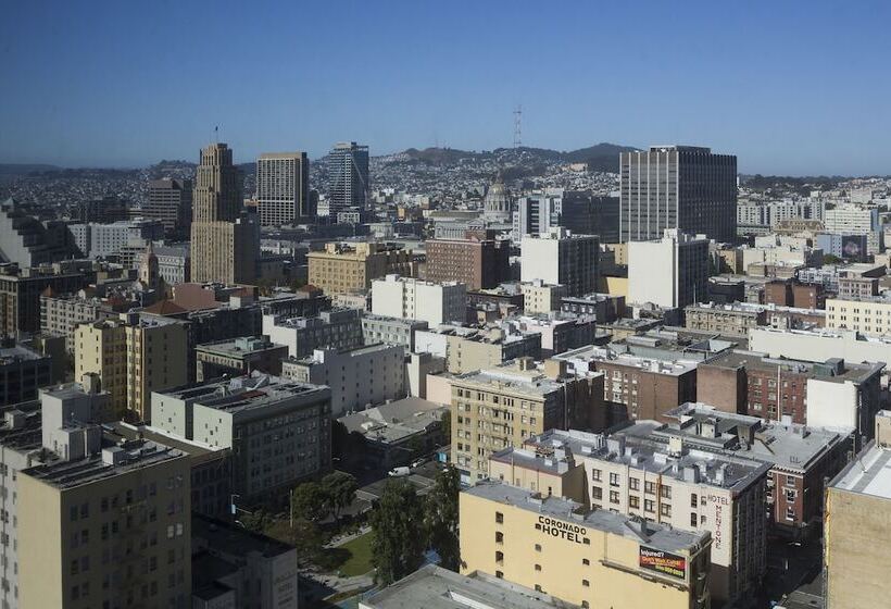 Pokój Typu Standard Łóżko Małżeńskie Przystosowany dla Osób Niepełnosprawnych, Hilton San Francisco Union Square