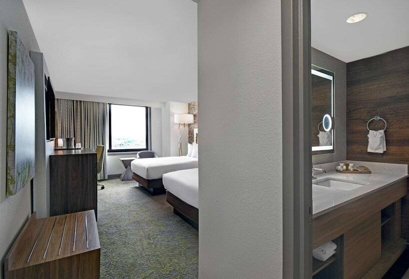Номер Стандарт 2 Двуспальные Кровати, Hilton Hasbrouck Heights/meadowlands
