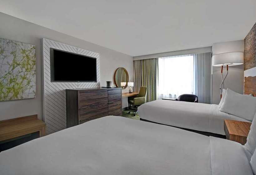 Номер Стандарт 2 Двуспальные Кровати, Hilton Hasbrouck Heights/meadowlands