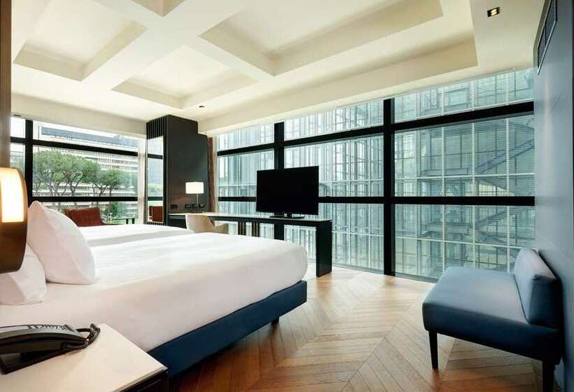 带2个双人床的标准工作室, Hilton Parsippany