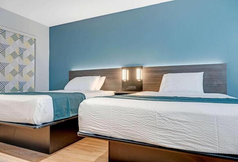 디럭스 4인 룸, Studio 6 Suites Stockton, Ca Waterfront