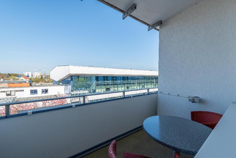 标准间带阳台, Das Hotel An Der Stadthalle   Rostock Hbf