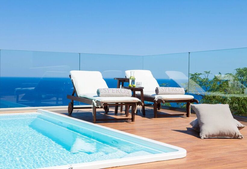 اتاق استاندارد با چشم‌انداز دریا, Esperos Village Blue & Spa  Adults Only