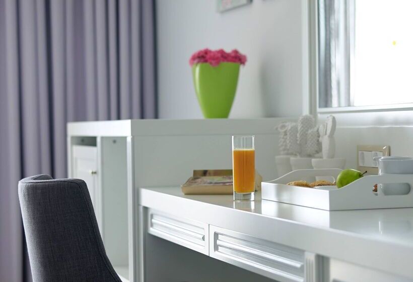 اتاق استاندارد با چشم‌انداز دریا, Esperos Village Blue & Spa  Adults Only