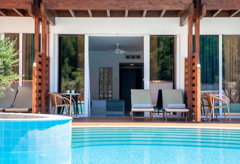 اتاق استاندارد با چشم‌انداز استخر, Esperos Village Blue & Spa  Adults Only