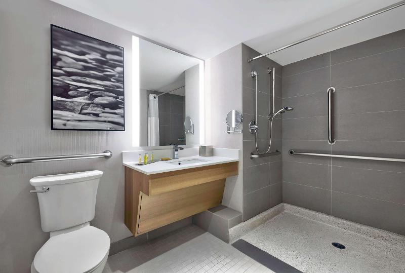장애인을 위한 킹사이즈 침대 스탠다드 룸, Doubletree By Hilton Davenport