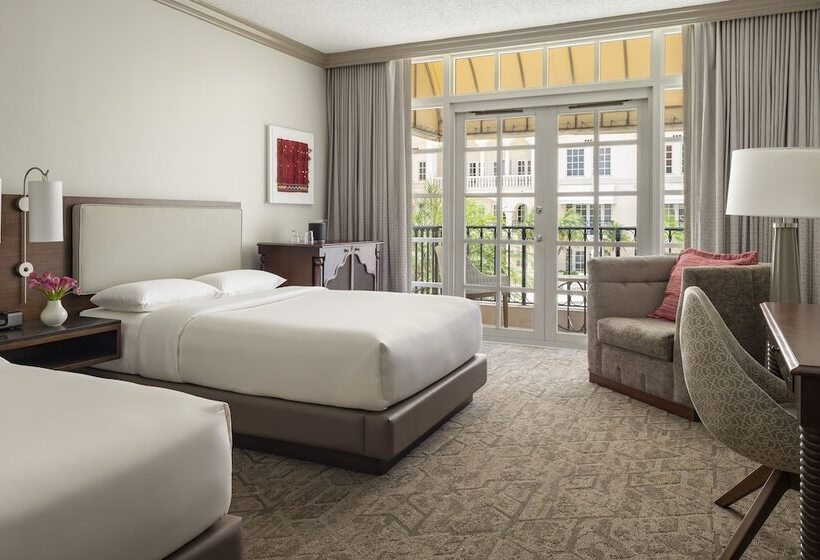 스탠다드 룸 더블 침대 2개, Hyatt Regency Coral Gables In Miami