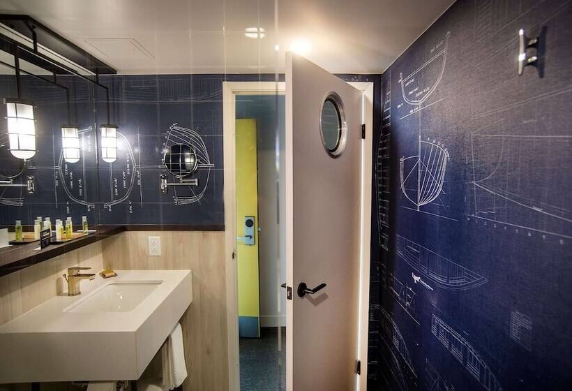 景色の見えるダブルベッドスタンダードルーム, Doubletree By Hilton St. John S Harbourview