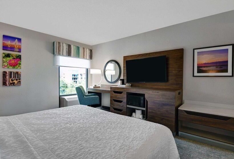 חדר סטנדרט שתי מיטות זוגיות, Hampton Inn Charleston/mount Pleasant Patriots Point