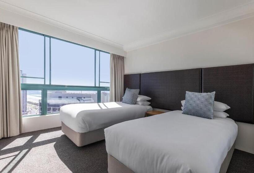 침실 2개 바다 전망 아파트, Mantra Crown Towers