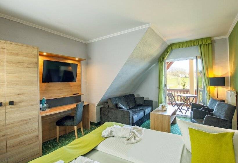 Номер Стандарт с Балконом, Panorama Berghotel Wettiner Höhe