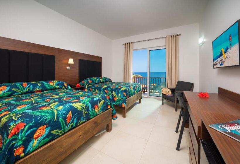 اتاق لوکس با چشم‌انداز دریا, Samsara Cliff Resort
