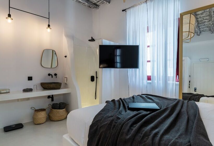 Номер Superior Вид на Город, The Townhouse Mykonos