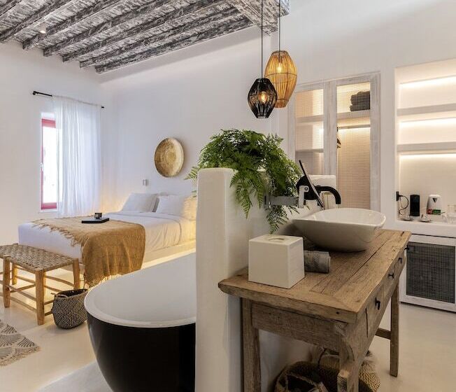 Люкс Вид на Город, The Townhouse Mykonos