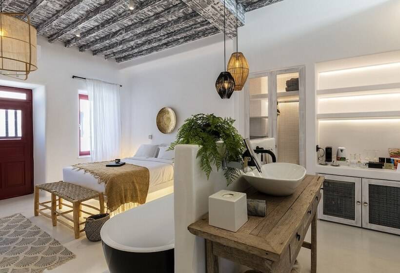 Люкс Вид на Город, The Townhouse Mykonos
