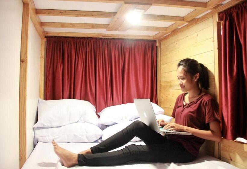 تختخواب در اتاق مشترک, 8th Street Hostel