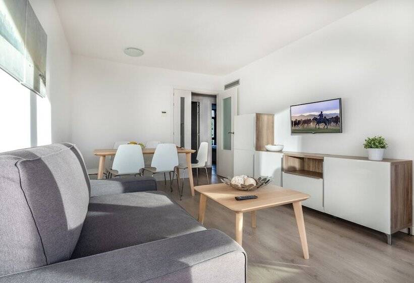 2침실 디럭스 아파트 바다 전망, Agaró Cambrils Apartments