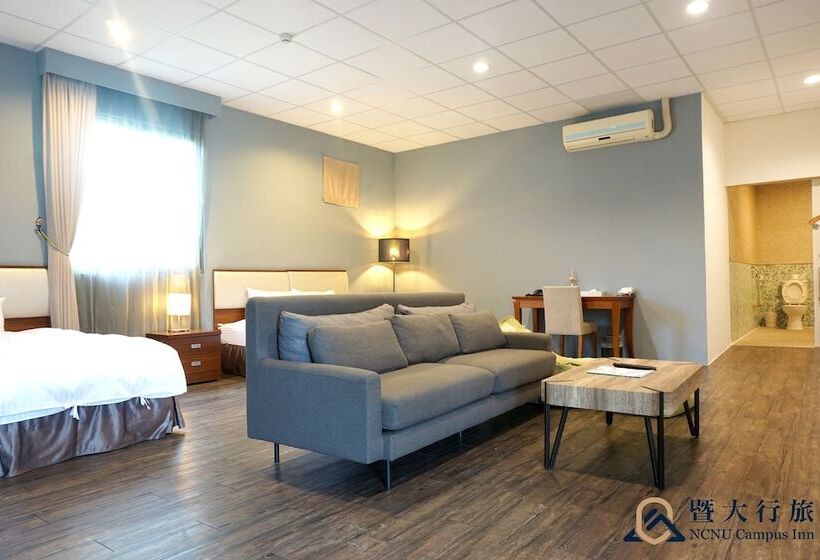 اتاق استاندارد چهار تخته, Ncnu Campus Inn暨大行旅