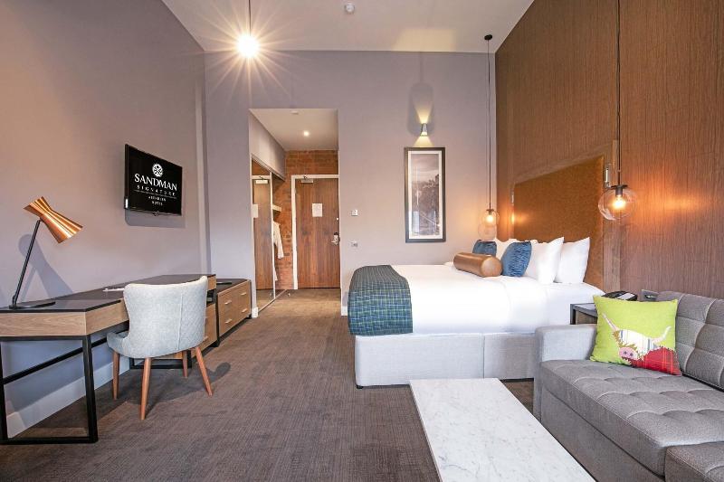 带大床的标准间, Sandman Signature Aberdeen Hotel & Spa