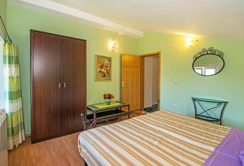آپارتمان 1 خوابه با بالکن و چشم‌انداز دریا, Apartments And Rooms Vila Irma