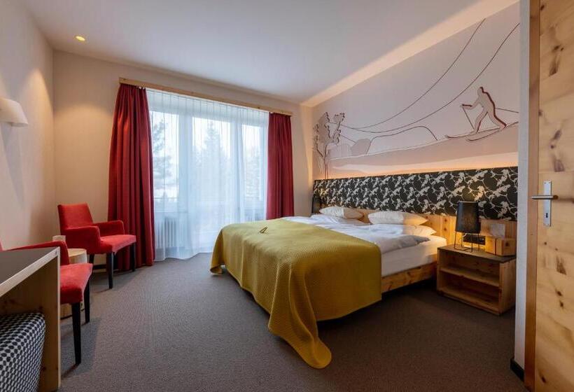 Номер Стандарт, Sporthotel Pontresina