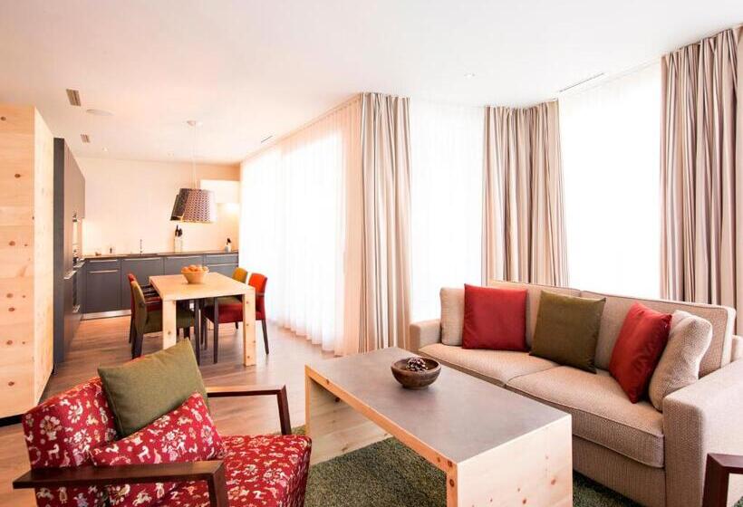 Апартаменты 1 Спальня, Sporthotel Pontresina