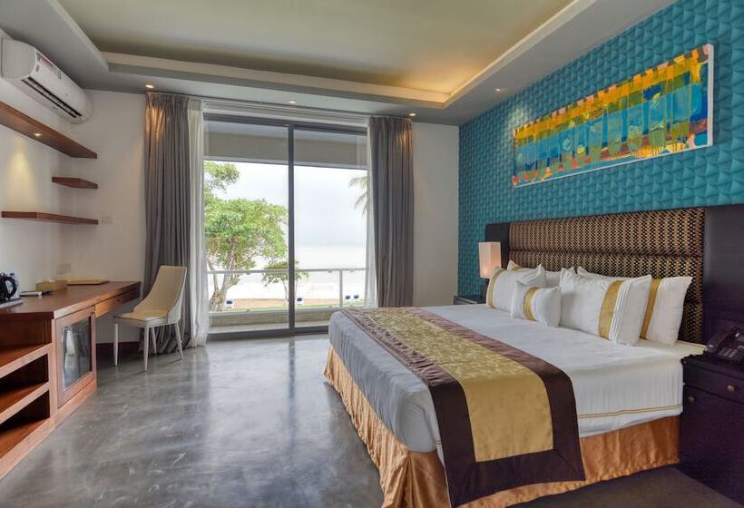 اتاق لوکس با چشم‌انداز دریا, Golden Pearl Tangalle Beach New