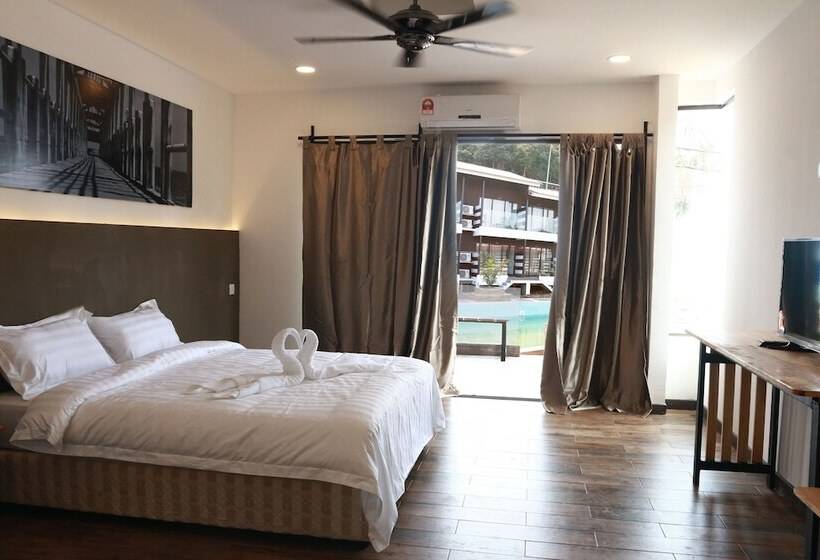 一居室高级别墅, The Barat Tioman Beach Resort